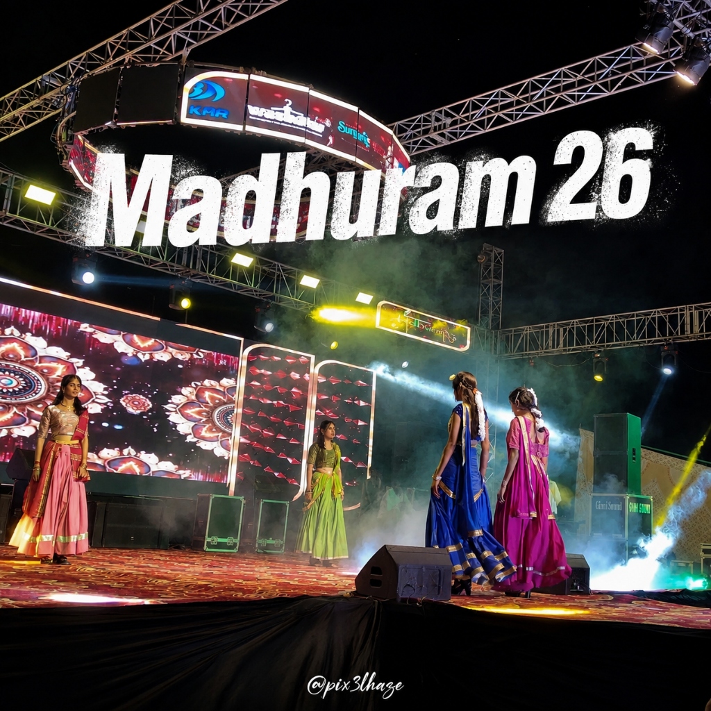 Madhuram '26 — Cultural Event Edit